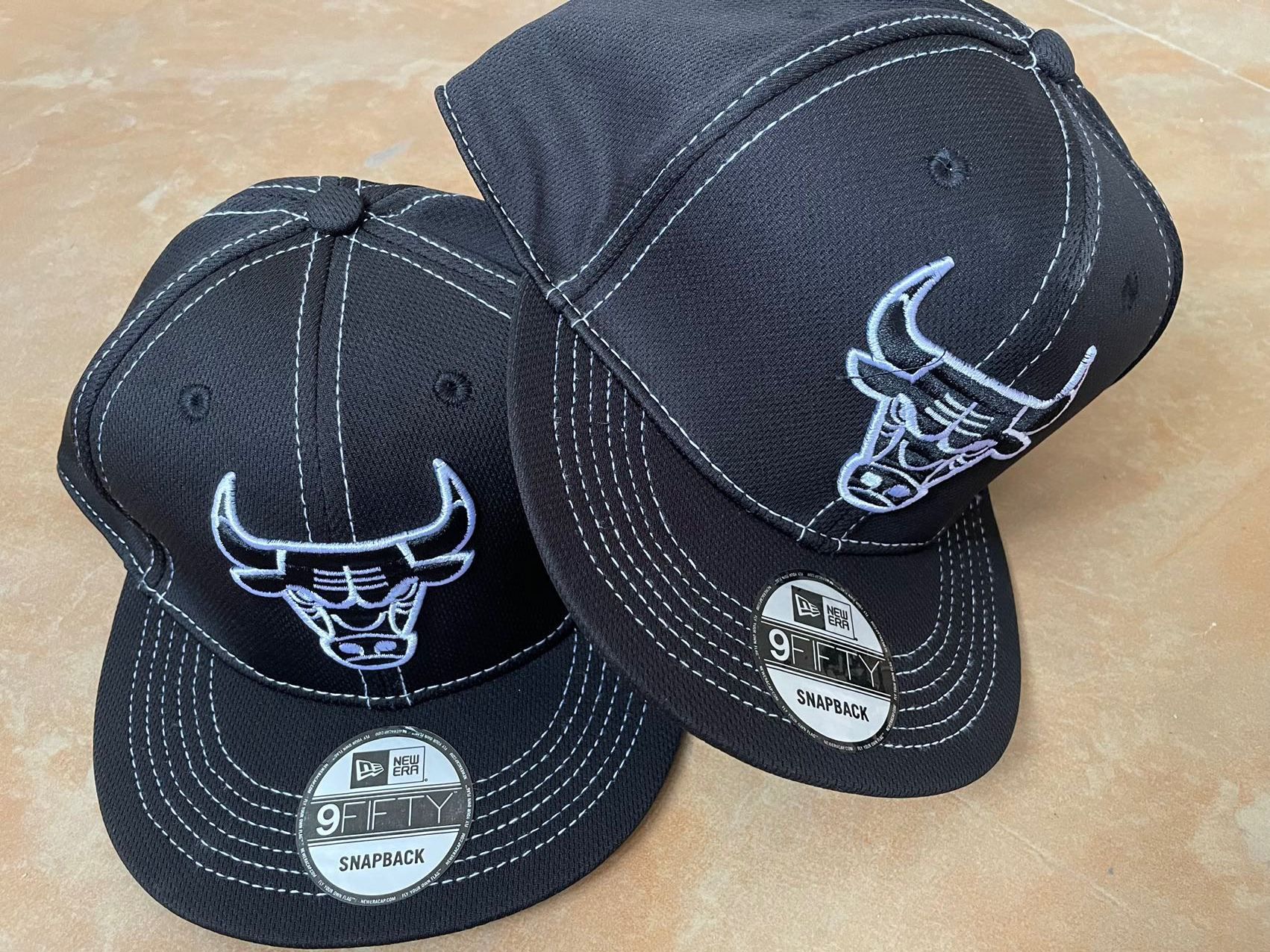 2022 NBA Chicago Bulls Hat TX 0425->->Sports Caps